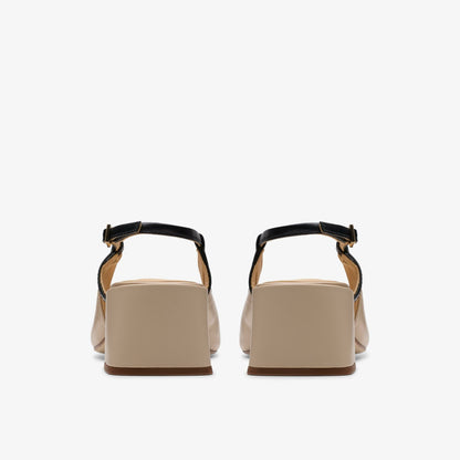 Nyta 45 Sling Sand Combination Leather | Clarks US