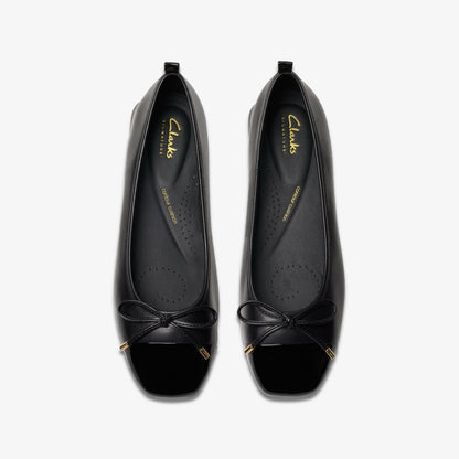 Ubree 15 Poppy Black Combination Leather | Clarks Onsale
