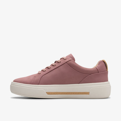 Hollyhock Walk Mauve Nubuck | Clarks