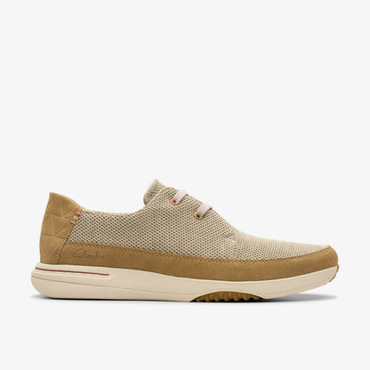 Easeway Lace Sand Combination | Clarks Onsale