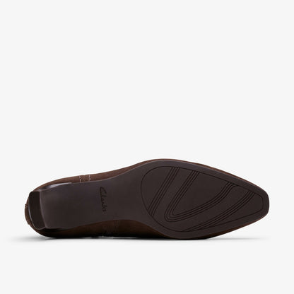 Edina Up Dark Brown Suede | Clarks For Sale