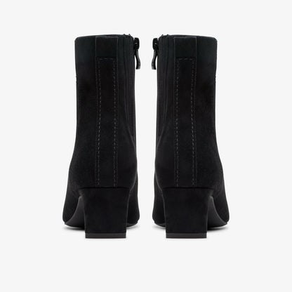 Edina Up Black Suede | Clarks US