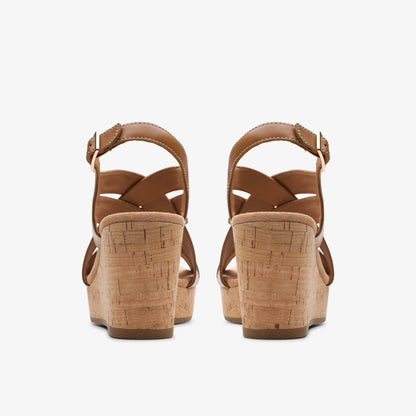 Sabina Sling Tan Leather | Clarks Onsale