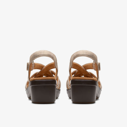 Tuleah Cross Metallic Leather | Clarks