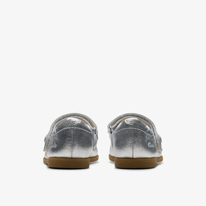 Drew Tap Toddler Silver Metallic | Clarks Onsale