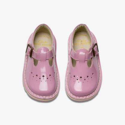 Joyful Skip Toddler Pink Patent | Clarks For Sale