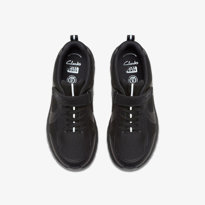Selva Edge Kid Black | Clarks Onsale