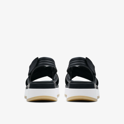 Tuscan Cross Black Leather | Clarks Discount