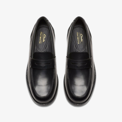 Craft Arlo Lo Black Leather | Clarks Sale