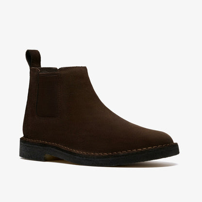 Desert Chelsea Dark Brown Suede | Clarks Sale