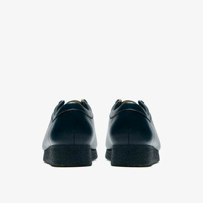 Wallabee Dark Teal Leather | Clarks For Sale