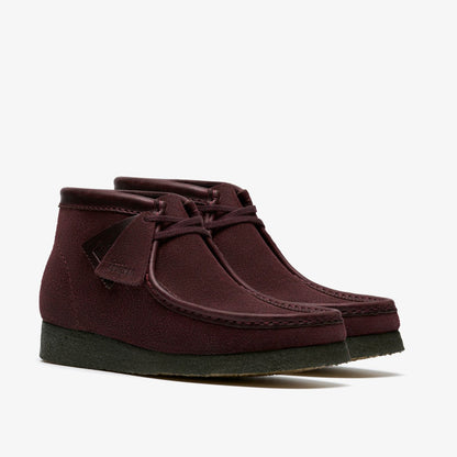Wallabee Boot Purple Grape Suede | Clarks