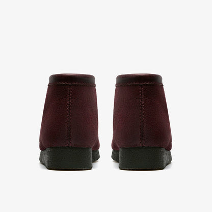 Wallabee Boot Purple Grape Suede | Clarks