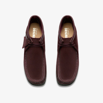 Wallabee Boot Purple Grape Suede | Clarks