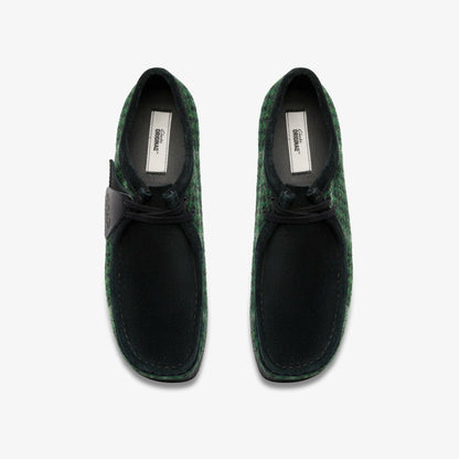 Wallabee Green Tweed Combination | Clarks For Sale