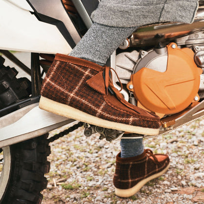 Wallabee Boot Rust Tweed Combination | Clarks For Sale