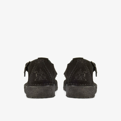 Nomad T Bar Black Suede | Clarks Discount