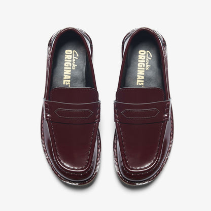 Nomad Loafer Wine Patent | Clarks