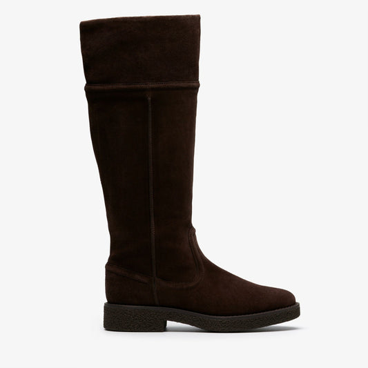 Nella Hi Dark Brown Suede | Clarks Sale