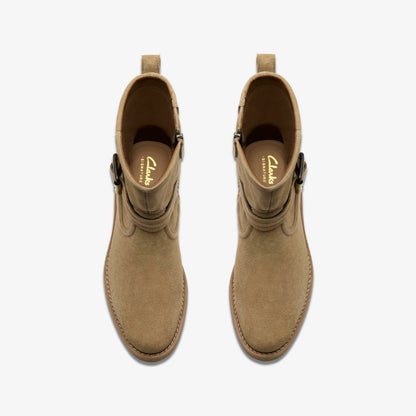Nella Mid Dark Sand Suede | Clarks US