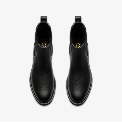 Nella Top Black Leather | Clarks