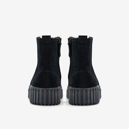 Torhill Cozy Black Warmlined Suede | Clarks For Sale
