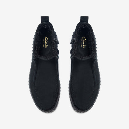 Torhill Cozy Black Warmlined Suede | Clarks For Sale