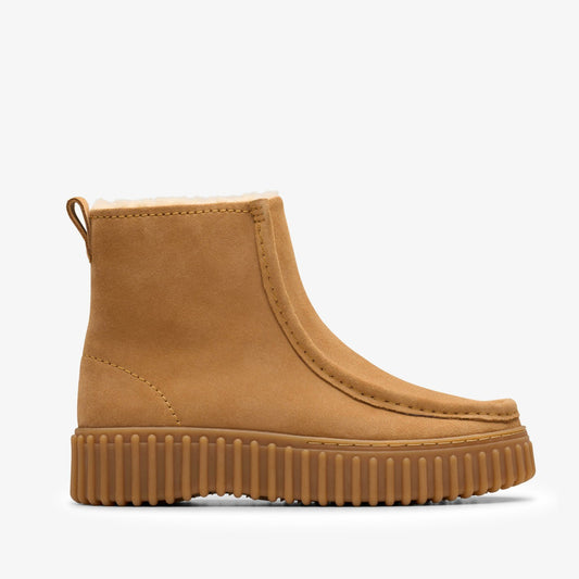 Torhill Cozy Light Tan Warmlined | Clarks US