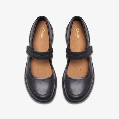 Orlene Jane Black Leather | Clarks Onsale