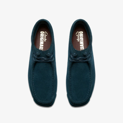 Wallabee Boot GORE-TEX Dark Teal Suede | Clarks