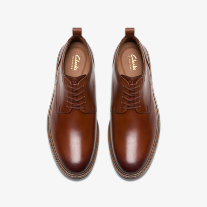 Aldwin Lace Tan Leather | Clarks For Sale
