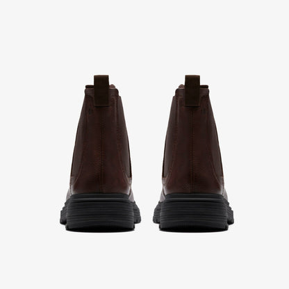 Badbury Easy Dark Brown Leather | Clarks Discount