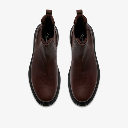 Badbury Easy Dark Brown Leather | Clarks Discount