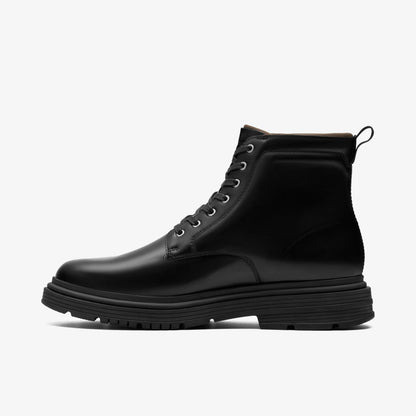 Badbury Hi Waterproof Black Warmlined Leather | Clarks For Sale