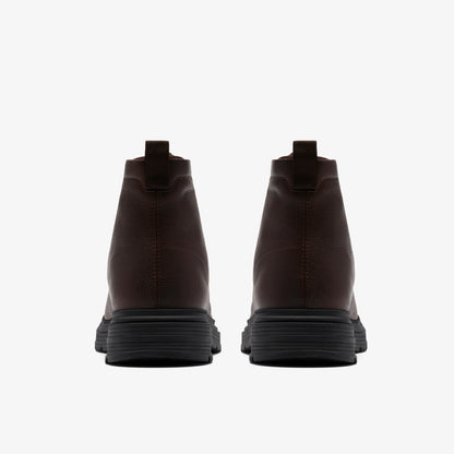 Badbury Hi Waterproof Brown Warmlined Leather | Clarks US