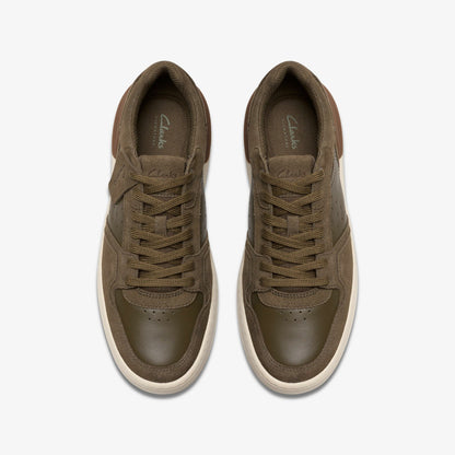 Courtlite2 Lo Khaki Suede | Clarks Discount