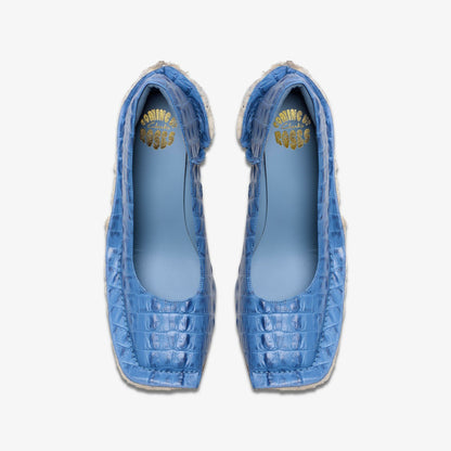 Martine Rose Heel Womens Blue Leather | Clarks Onsale