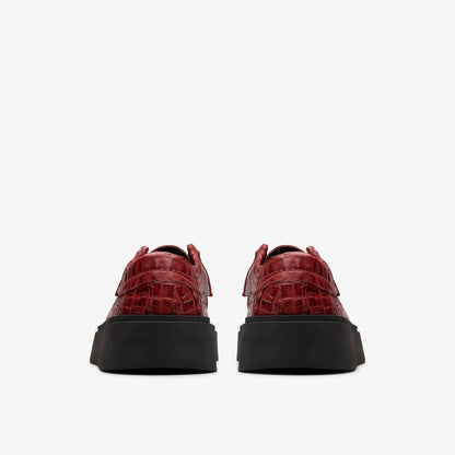 Martine Rose Torview Womens Burgundy Leather | Clarks Discount