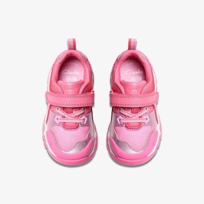 Tidal Shell Toddler Pink | Clarks
