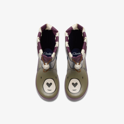 Tarri Race Toddler Navy Combination | Clarks US