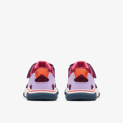 Feather Track Toddler Berry Combination | Clarks For Sale