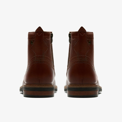 Newford Lace Boot Mid Tan Leather | Clarks Discount