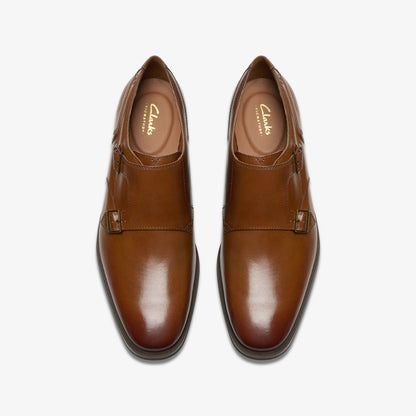 Paulton Monk Tan Leather | Clarks US