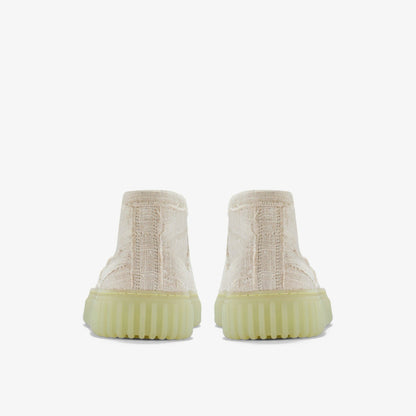 Torhill Hallow Off White Textile | Clarks Discount