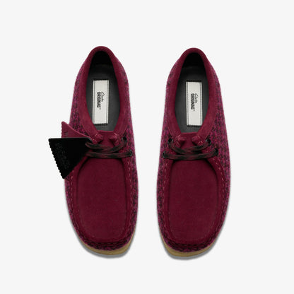 Wallabee Purple Tweed Combination | Clarks US