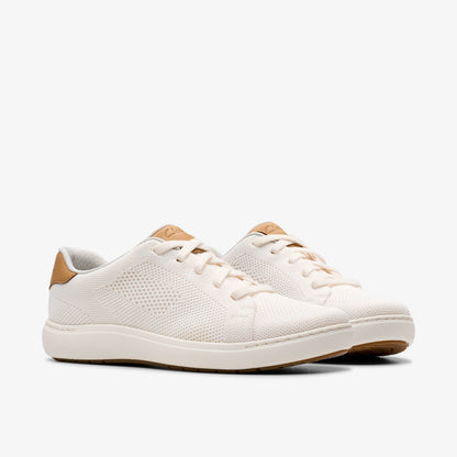 Nalle Walk White Knit | Clarks