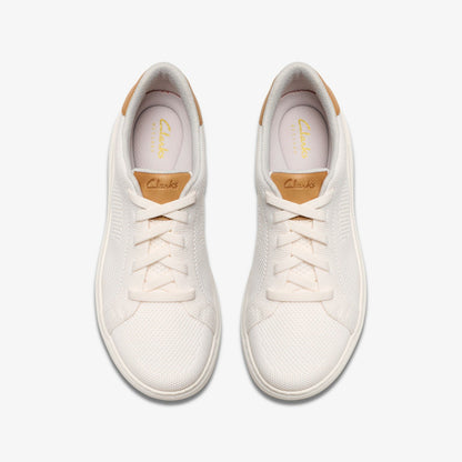 Nalle Walk White Knit | Clarks