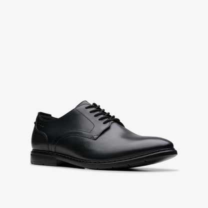Banbury Derby Black Leather | Clarks Onsale