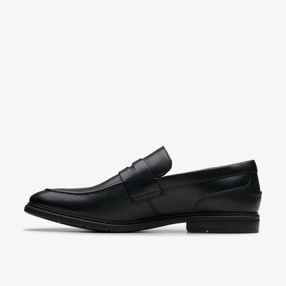 Banbury Lo Black Leather | Clarks