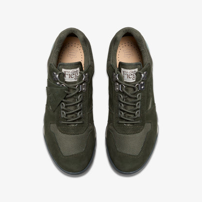 Laddow Dark Olive Combination | Clarks For Sale